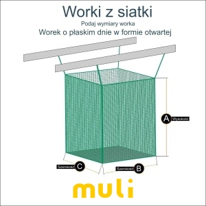   Worek Kwadratowy - 45x45/4 